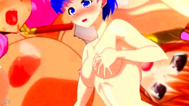 Hentai Anime Chick With Big Tits Gets Fucked From Behind