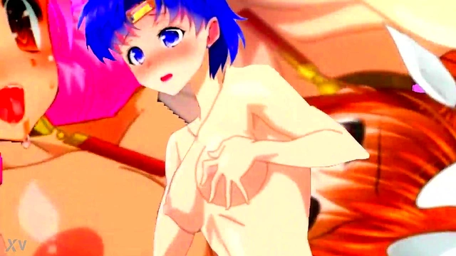 Hentai Anime Chick With Big Tits Gets Fucked From Behind