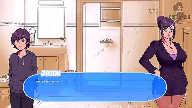 Hot MILF Step-Mom Seduces in Snowy Anime Orgy With Big-Titted Stepsis