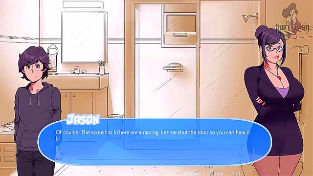 Hot MILF Step-Mom Seduces in Snowy Anime Orgy With Big-Titted Stepsis