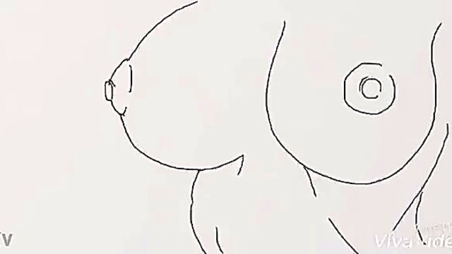 Big-Busted Anime Babe Seduces With Her Massive Tits In Hot Hentai Scene