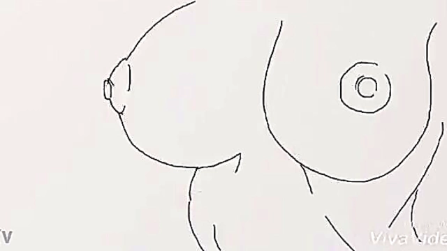 Big-Busted Anime Babe Seduces With Her Massive Tits In Hot Hentai Scene