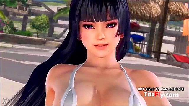 3D Hentai Anime Girl Gets Fucked On The Beach For Sexy Fun