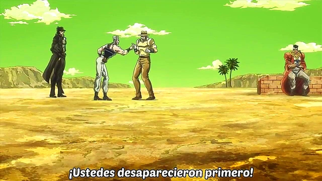 Jojo’s Bizarre Adventure – Stardust Crusaders - Hot Anime Action in Egypt