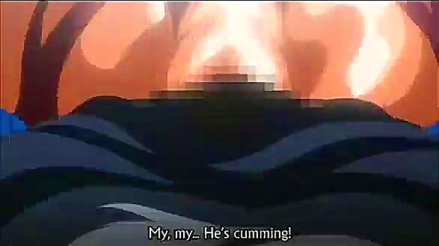 Rough Metal Music Fuels Hardcore Hentai Demon Asagi Sex Session