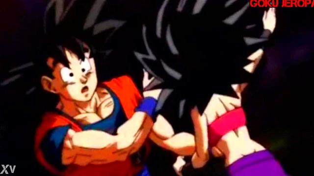 Goku Fucks Caulifla in steamy Dragon Ball Hentai Session