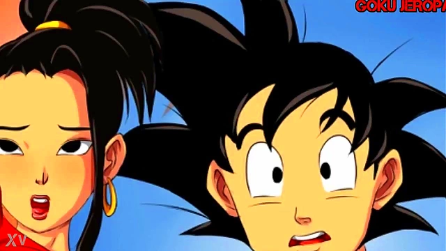 Goku Fucks Caulifla in steamy Dragon Ball Hentai Session