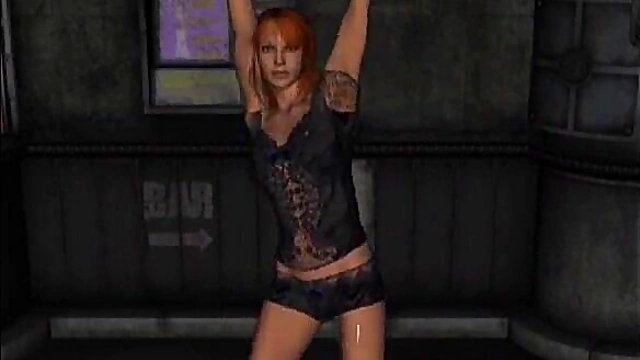 Virtual Anime Babe Strips Off Panties for Hardcore Blowjob Fun