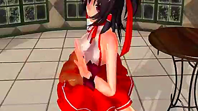 Bouncy Cutie Rides Big Daddy's Dick in Steamy 3D Anime Action