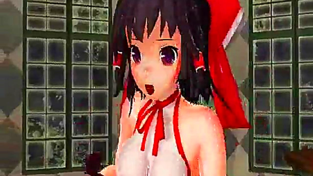 Bouncy Cutie Rides Big Daddy's Dick in Steamy 3D Anime Action