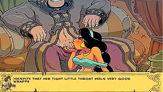 Sexy Princess Jasmine Rides Genie's Dick In Uncensored Anime Adventure
