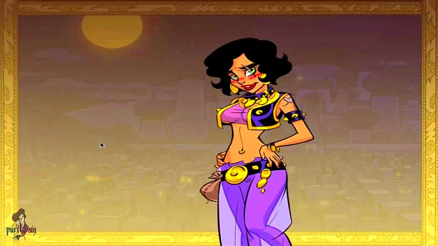 Sexy Princess Jasmine Rides Genie's Dick In Uncensored Anime Adventure