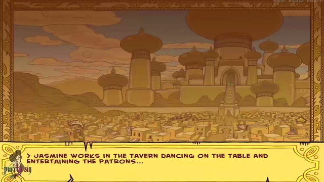 Sexy Princess Jasmine Rides Genie's Dick In Uncensored Anime Adventure