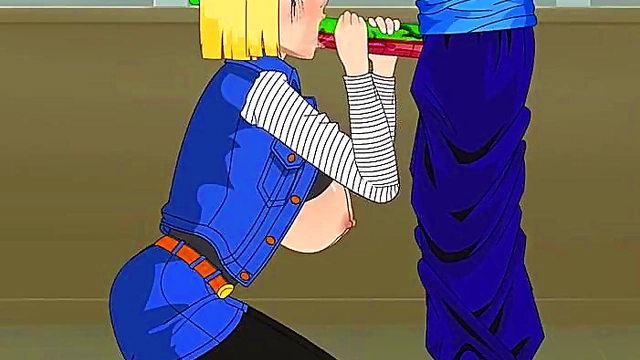 Android 18 Dragon Ball Z Hentai – Anime Babe Fucks With Intense Passion