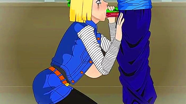 Android 18 Dragon Ball Z Hentai – Anime Babe Fucks With Intense Passion