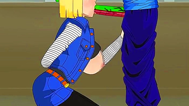 Android 18 Dragon Ball Z Hentai – Anime Babe Fucks With Intense Passion
