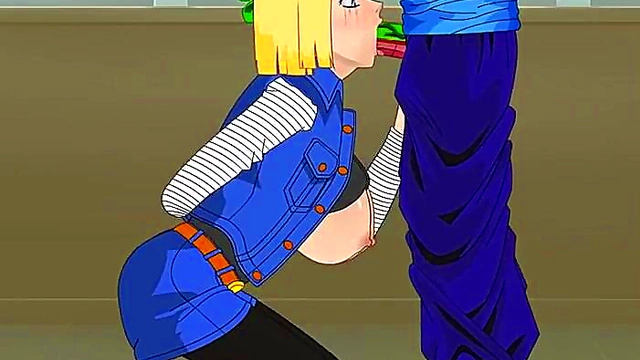 Android 18 Dragon Ball Z Hentai – Anime Babe Fucks With Intense Passion
