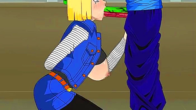 Android 18 Dragon Ball Z Hentai – Anime Babe Fucks With Intense Passion