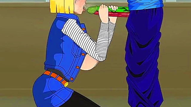 Android 18 Dragon Ball Z Hentai – Anime Babe Fucks With Intense Passion