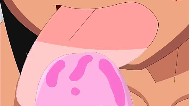 Nico Robin Gives Intense Blowjob & FacialCumshot in One Piece Hentai Anime