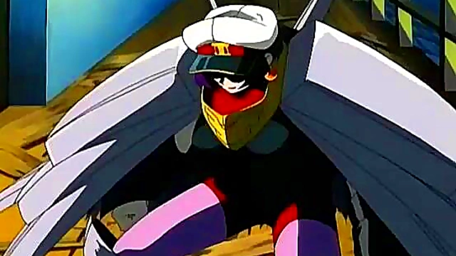 Saber Marionette J – Anime Cutie Cereza Rides Otaru's Dick Hard