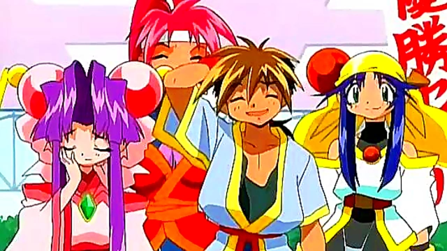 Saber Marionette J – Anime Cutie Cereza Rides Otaru's Dick Hard