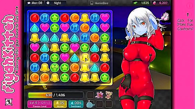 HuniePop Dating Sim – Hot Hentai GamerGirl Action & Romance