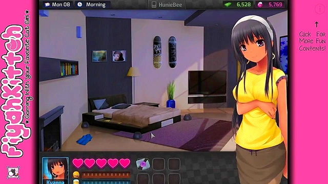 HuniePop Dating Sim – Hot Hentai GamerGirl Action & Romance