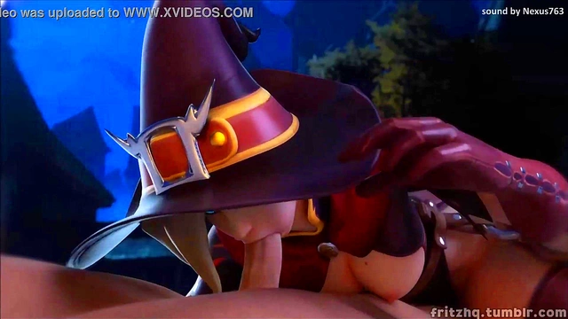 D-Va Takes Charge in Overwatch 3D HentaiCompilation