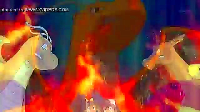 Horny Charizard Fucks Dragonite To The Beat Of Intense Anime Music