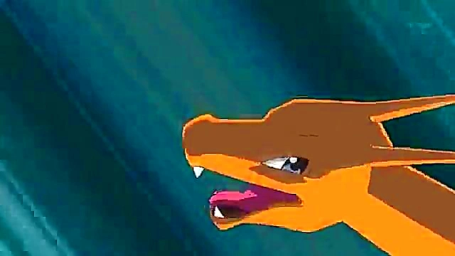 Horny Charizard Fucks Dragonite To The Beat Of Intense Anime Music