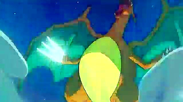 Horny Charizard Fucks Dragonite To The Beat Of Intense Anime Music