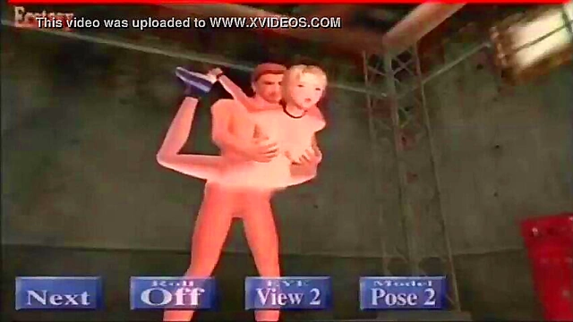 Hot Blonde Gets Fucked Hard in Intense 3D Anime Sex Scene