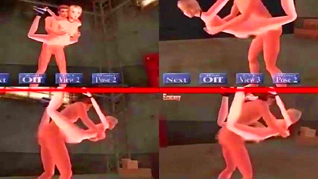 Hot Blonde Gets Fucked Hard in Intense 3D Anime Sex Scene