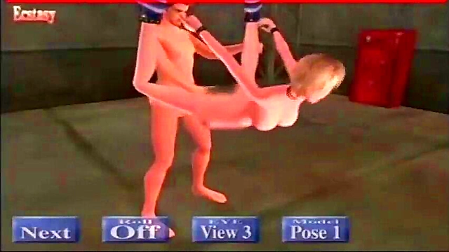 Hot Blonde Gets Fucked Hard in Intense 3D Anime Sex Scene