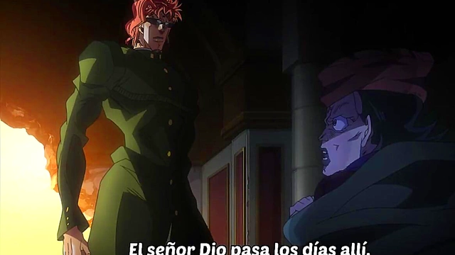 Jojo's Bizarre Adventure – Uncensored Anime Sex Scene in Egypt Arc Episode 21