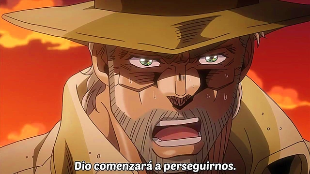 Jojo's Bizarre Adventure – Uncensored Anime Sex Scene in Egypt Arc Episode 21