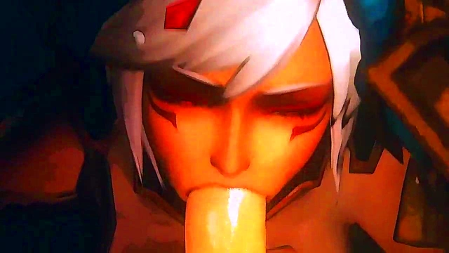 Zelda Cartoon Gets The Royal 3D Blowjob & Swallow Treatment