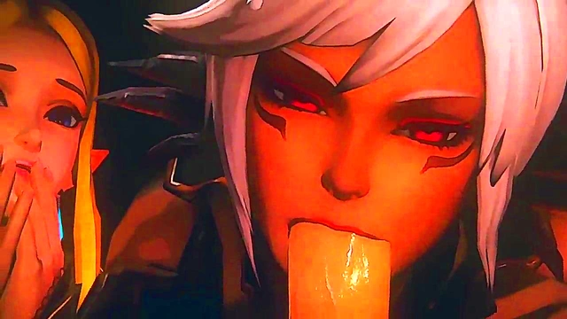 Zelda Cartoon Gets The Royal 3D Blowjob & Swallow Treatment