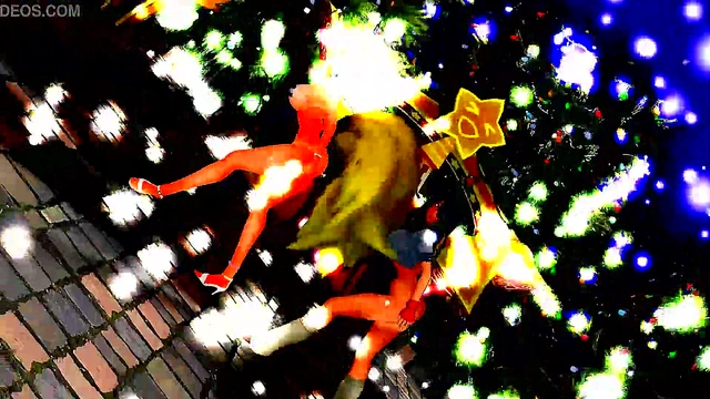 Half-Naked Anime Girls Dance & Sing Seductively In MMD Cartoon Style