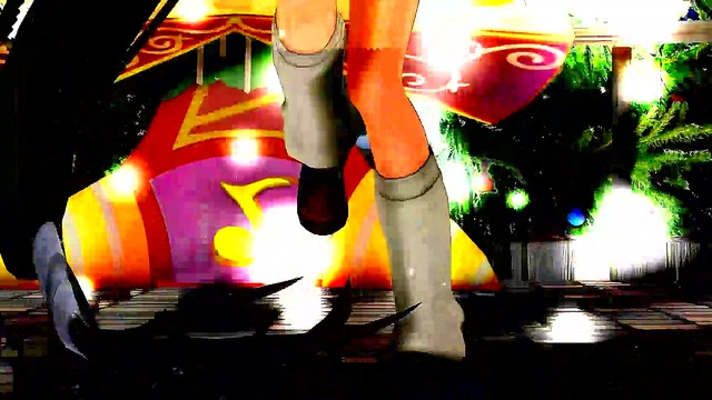 Half-Naked Anime Girls Dance & Sing Seductively In MMD Cartoon Style