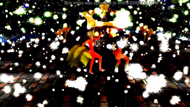 Half-Naked Anime Girls Dance & Sing Seductively In MMD Cartoon Style
