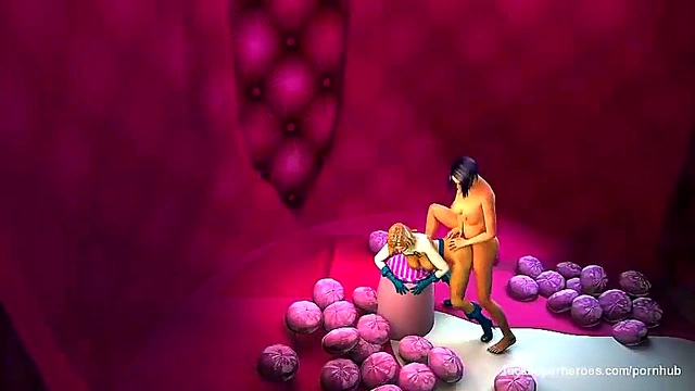 Horny 3D Super Heroine Fucks Hard With Big Dick In Hardcore Anime Sex Session