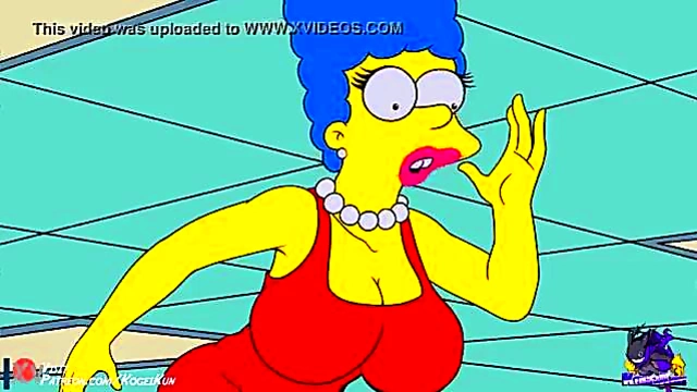 Huge-Titted March Simpson Shows Off Her Melons in Anime Glory