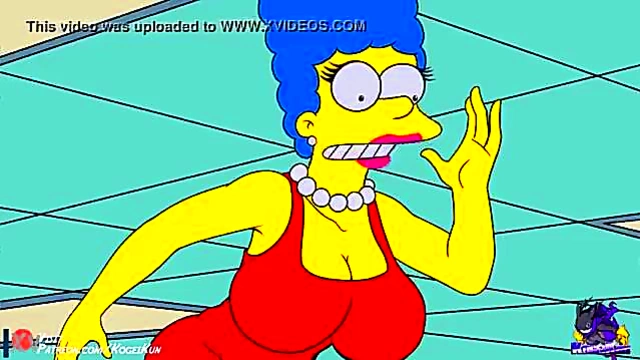 Huge-Titted March Simpson Shows Off Her Melons in Anime Glory