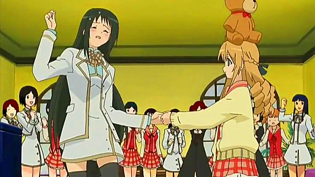 Yuri Anime Girls Enjoy Sweet Strawberry Panic Cap 15