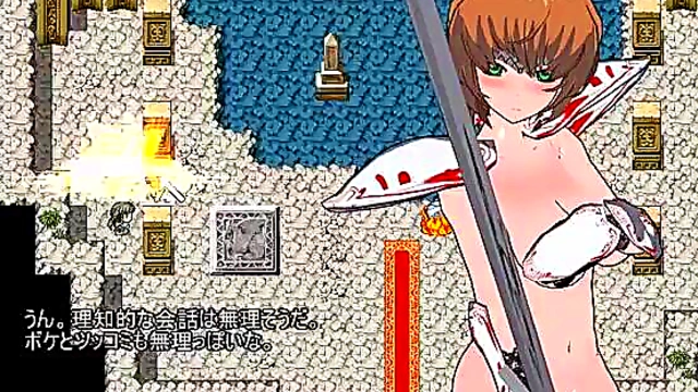 Hentai Game Hero Gets Slow Oral Pleasure From Cute Anime Chick