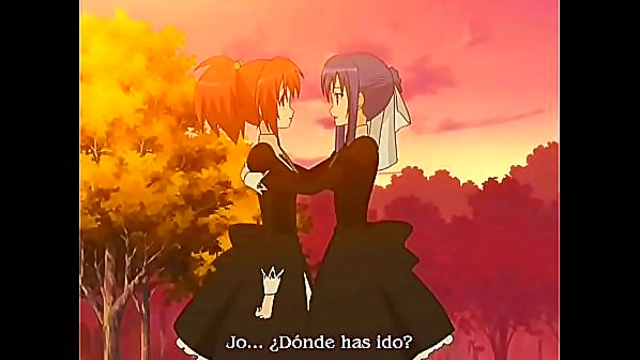 Yuri Anime Girls Explore Passionate Lust In Strawberry Panic Scene