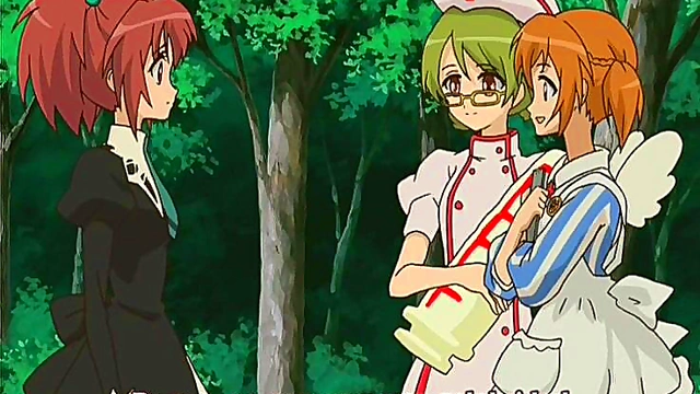 Yuri Anime Girls Explore Passionate Lust In Strawberry Panic Scene