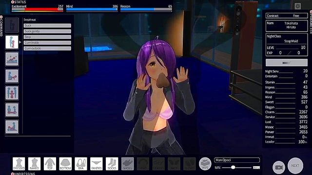 Horny 3D Maid Receives Intense Dual Penetration In Anime Night Scene